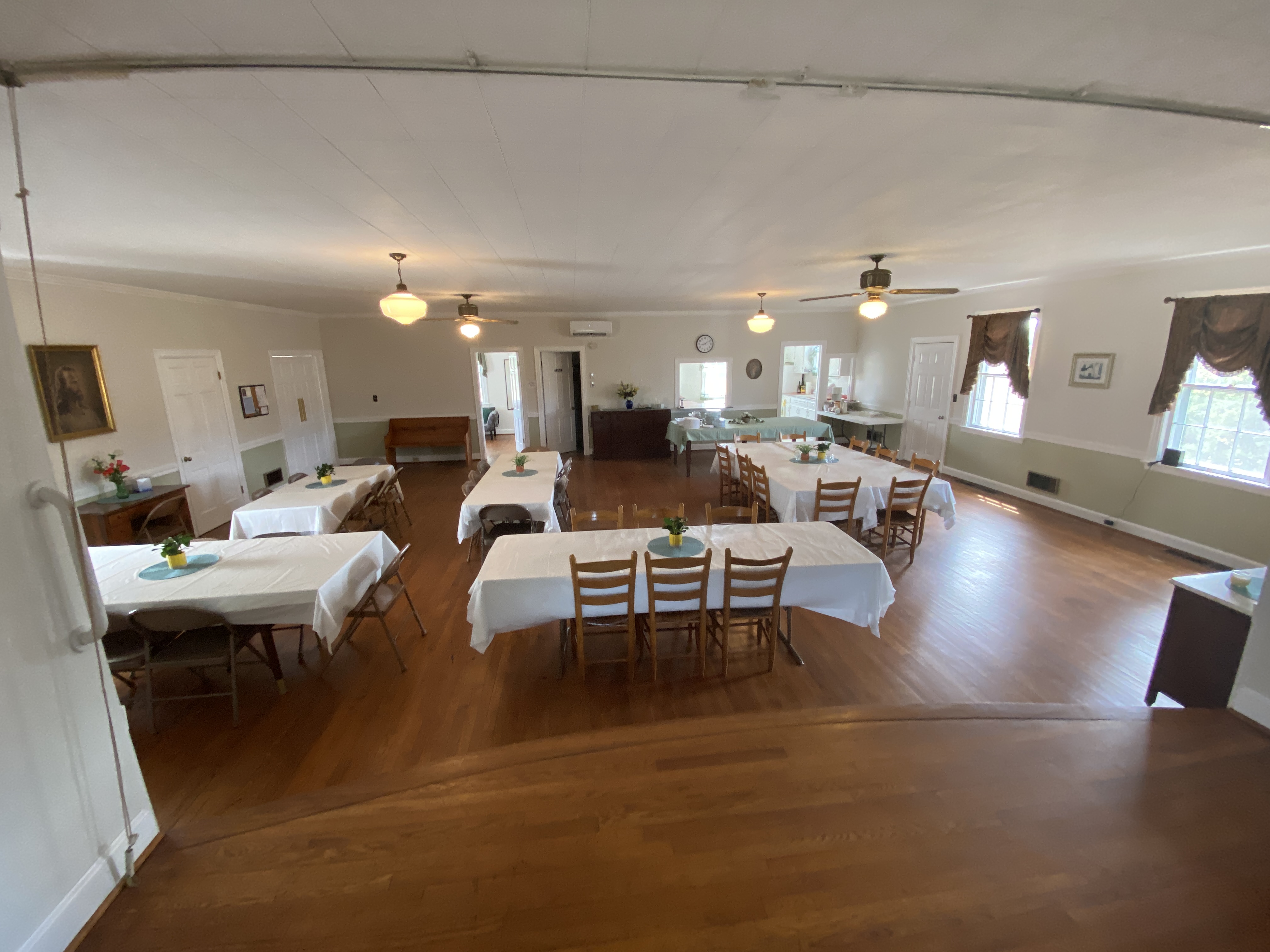 church banquet hall